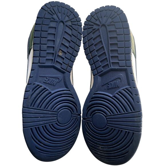 Nike Dunk Low "Fir Midnight Navy" Size 7 - Picture 4 of 9